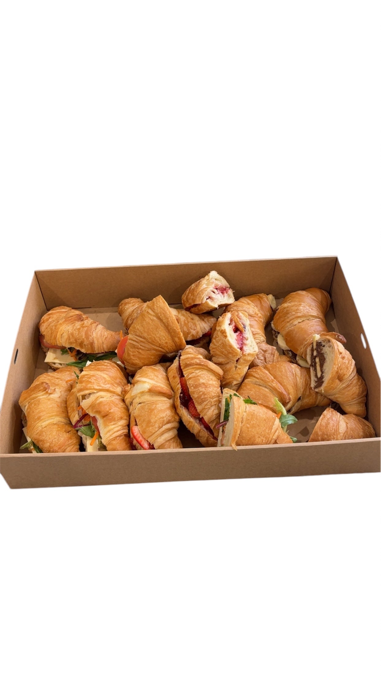 Stuffed croissants