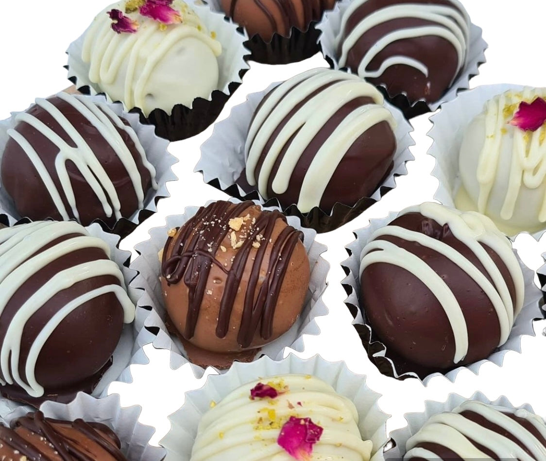 Chocolate coated truffles