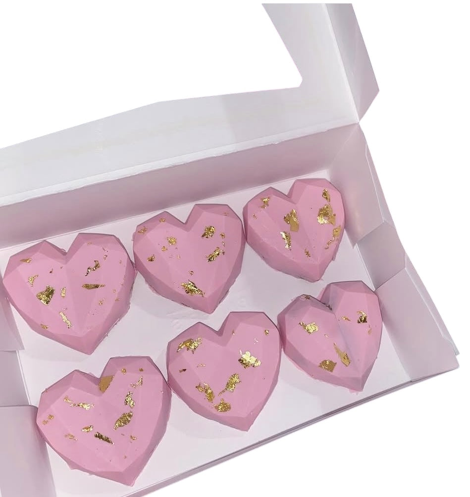 Cake pops heart