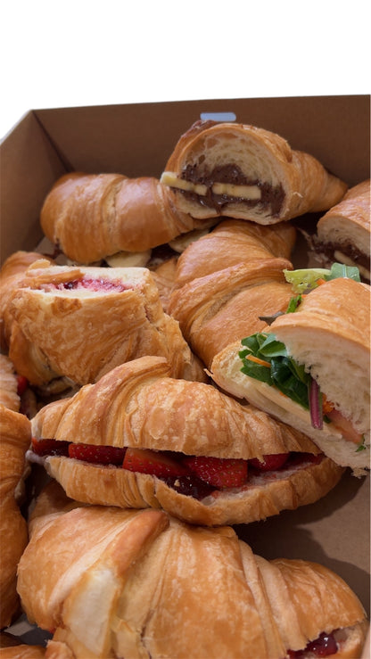 Stuffed croissants