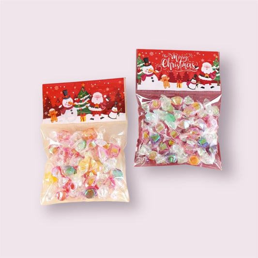 12 Christmas Lolly bags