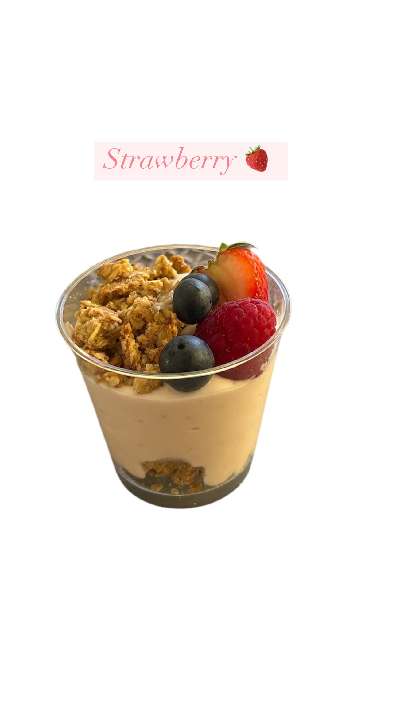 Granola yoghurt